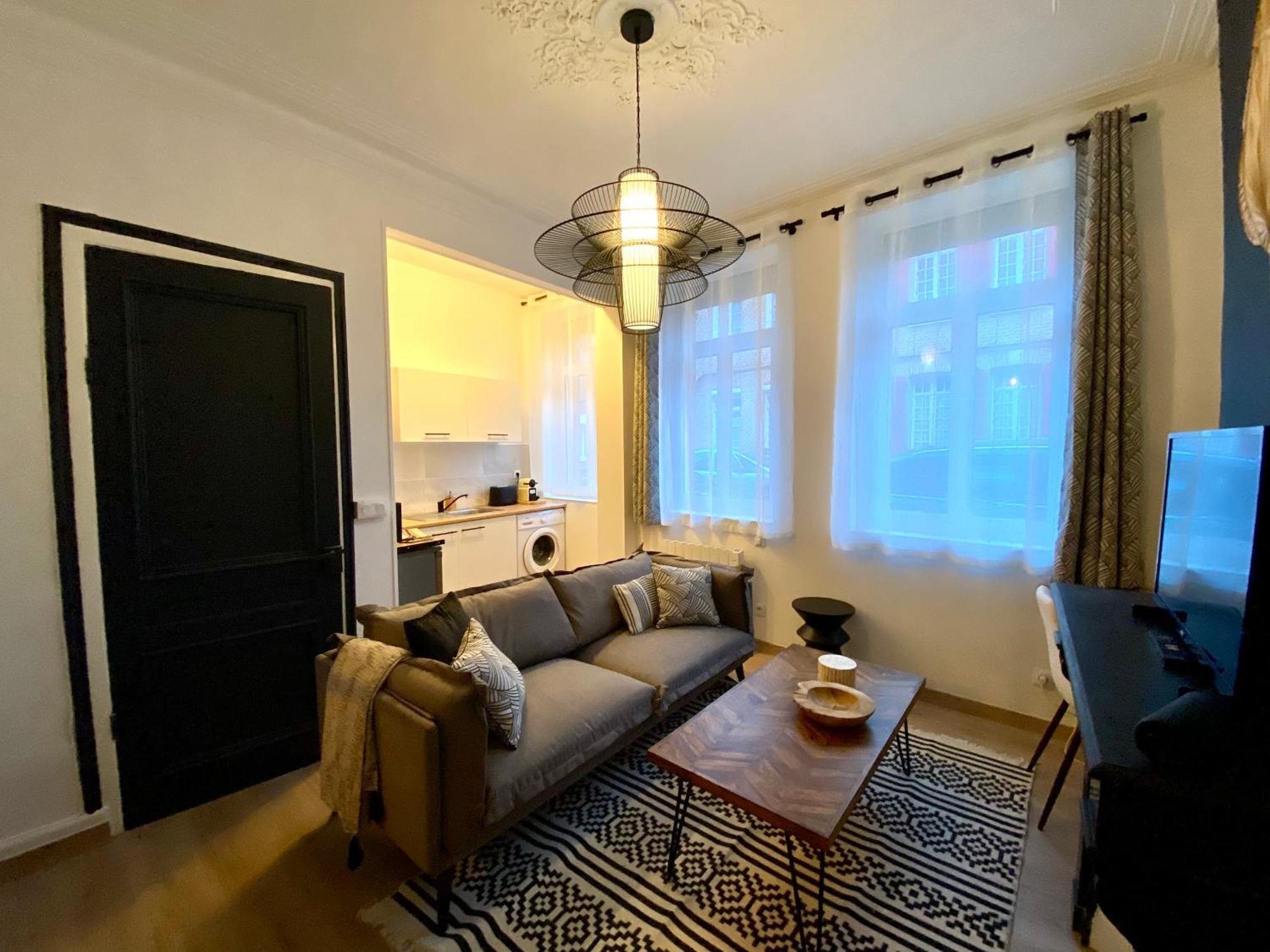 L'Art Appart' - T2 - Lit King Size - Proche Centre أميا المظهر الخارجي الصورة