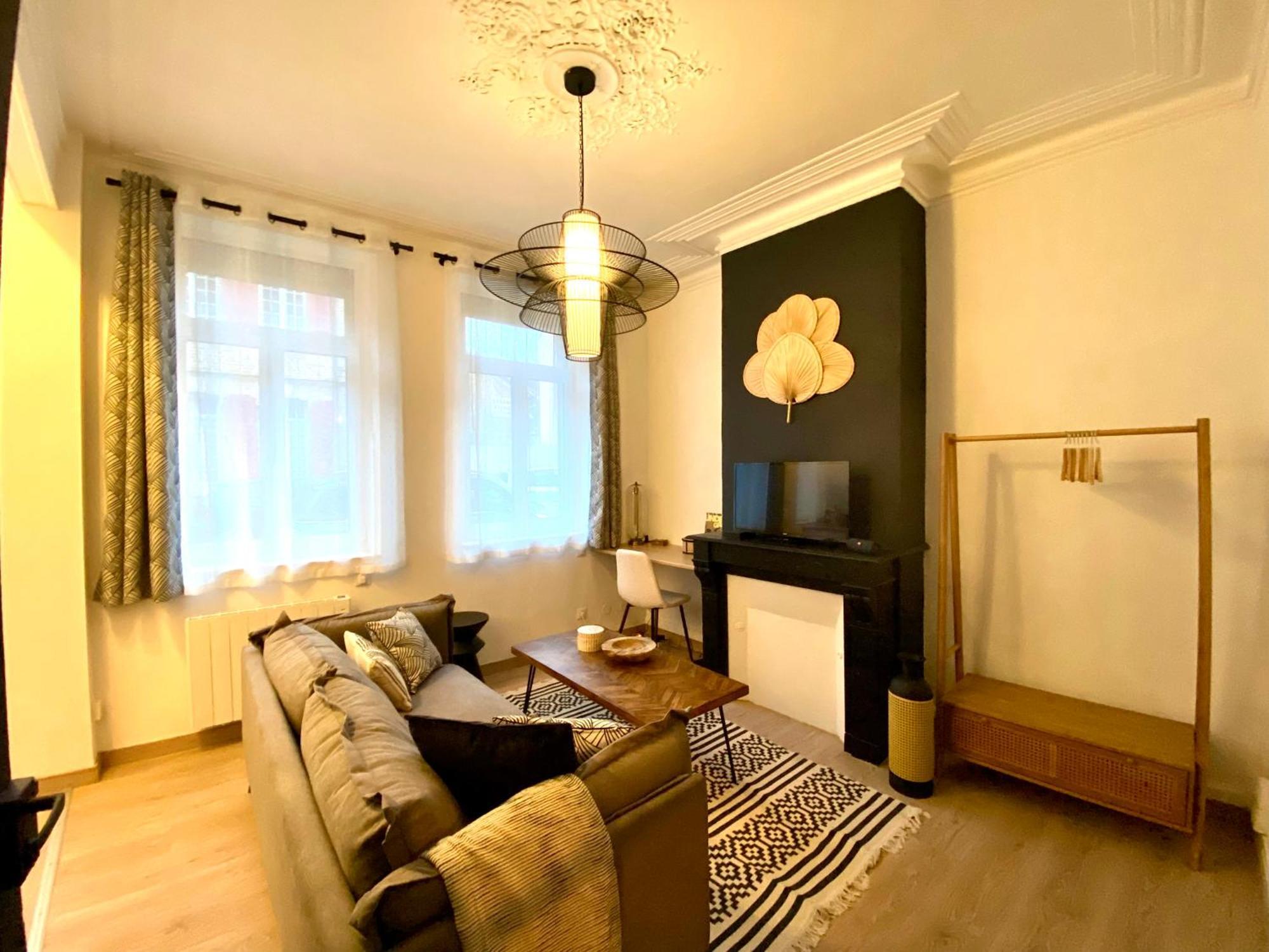 L'Art Appart' - T2 - Lit King Size - Proche Centre أميا المظهر الخارجي الصورة
