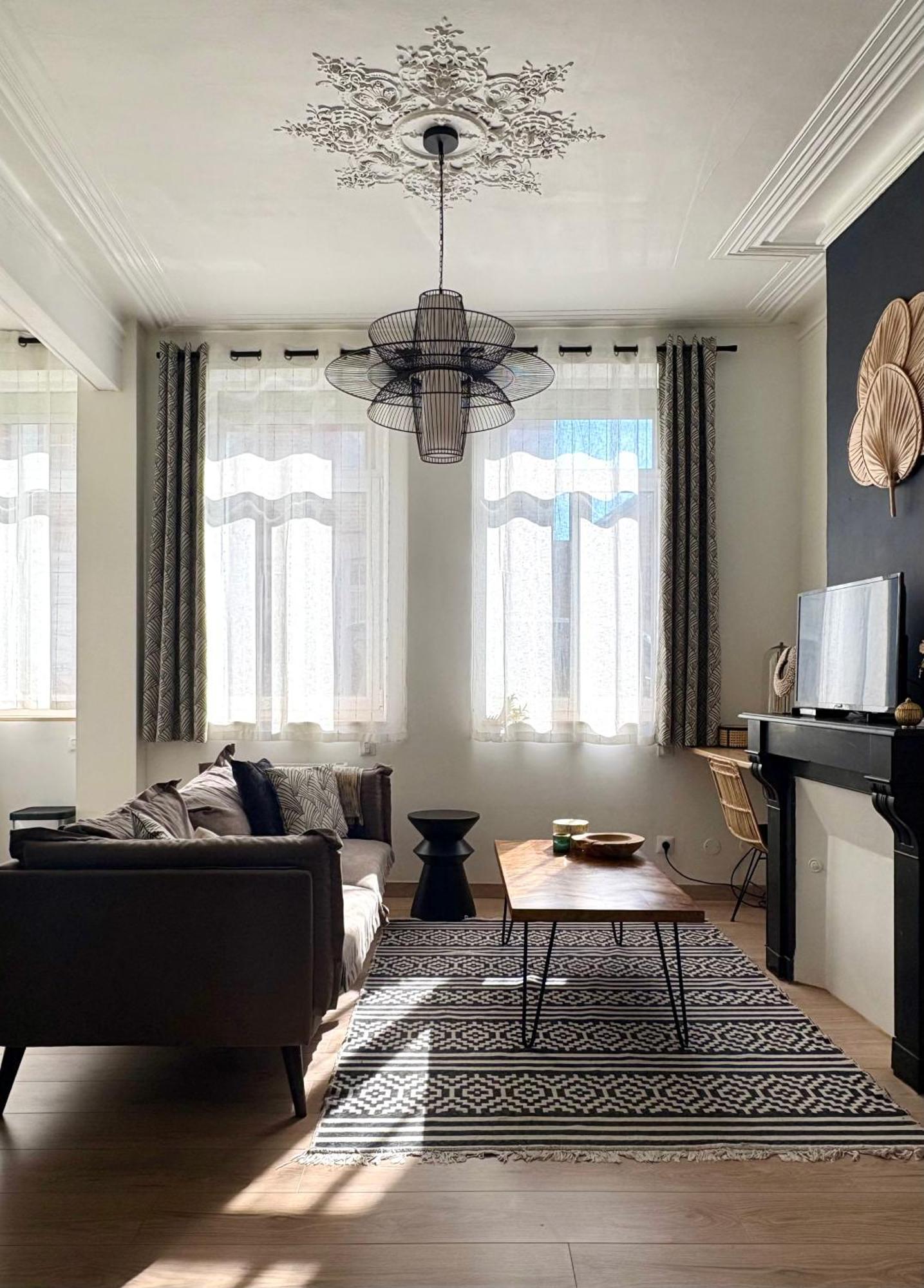 L'Art Appart' - T2 - Lit King Size - Proche Centre أميا المظهر الخارجي الصورة